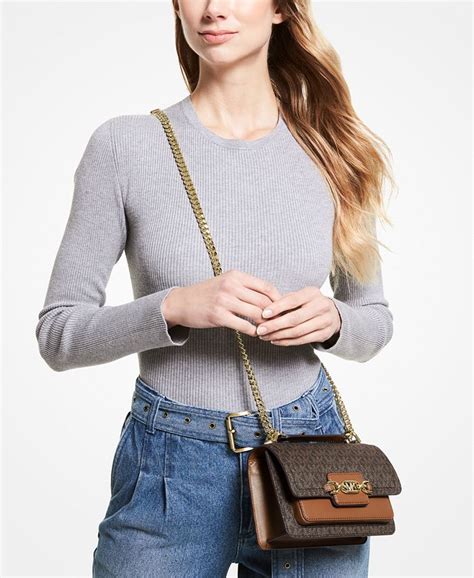 michael kors heather extra-small leather crossbody bag|Heather Extra.